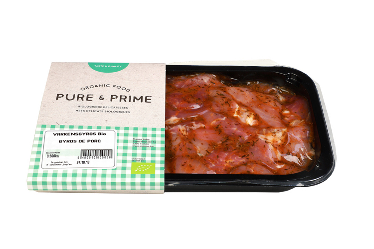 Pure & Prime Gyros de porc bio 500g